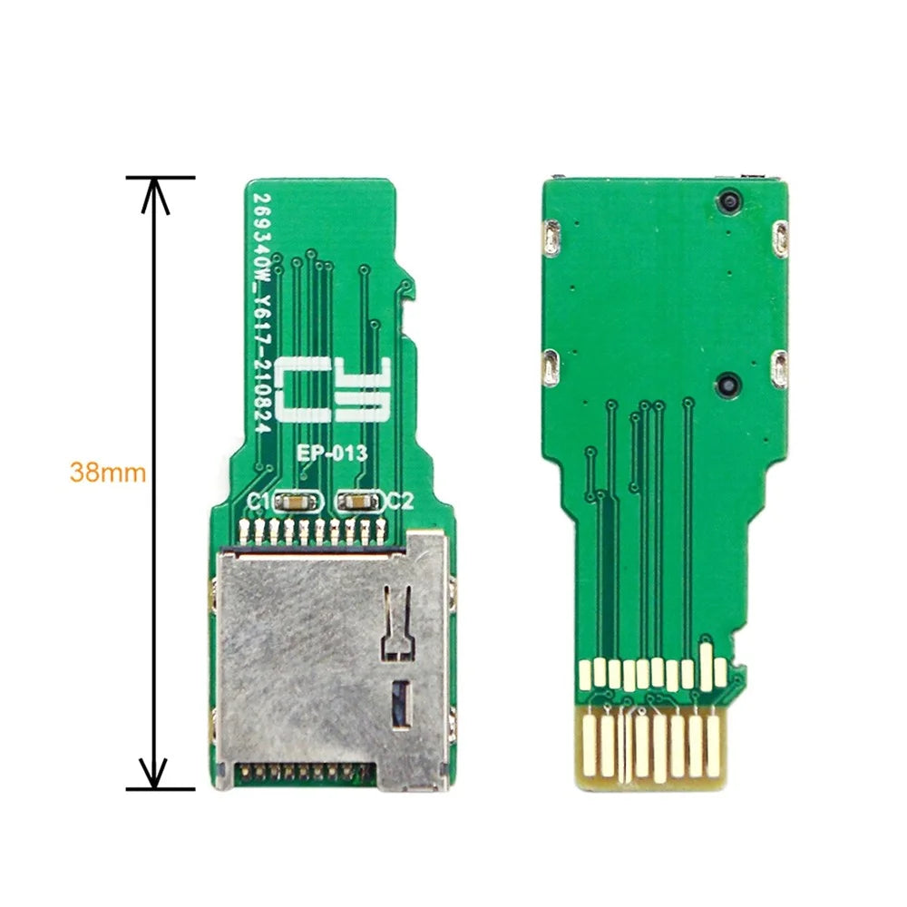 EP-013 TF Card Male to TF Female Adapter PCBA SD/SDHC/SDXC UHS-III Full Speed Extender Connector - 5