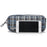 LISEN Digital Accessories Nylon Zipper Bag Data Cable U-disk Power Bank Charger Storage Bag - Grey/Blue - 3