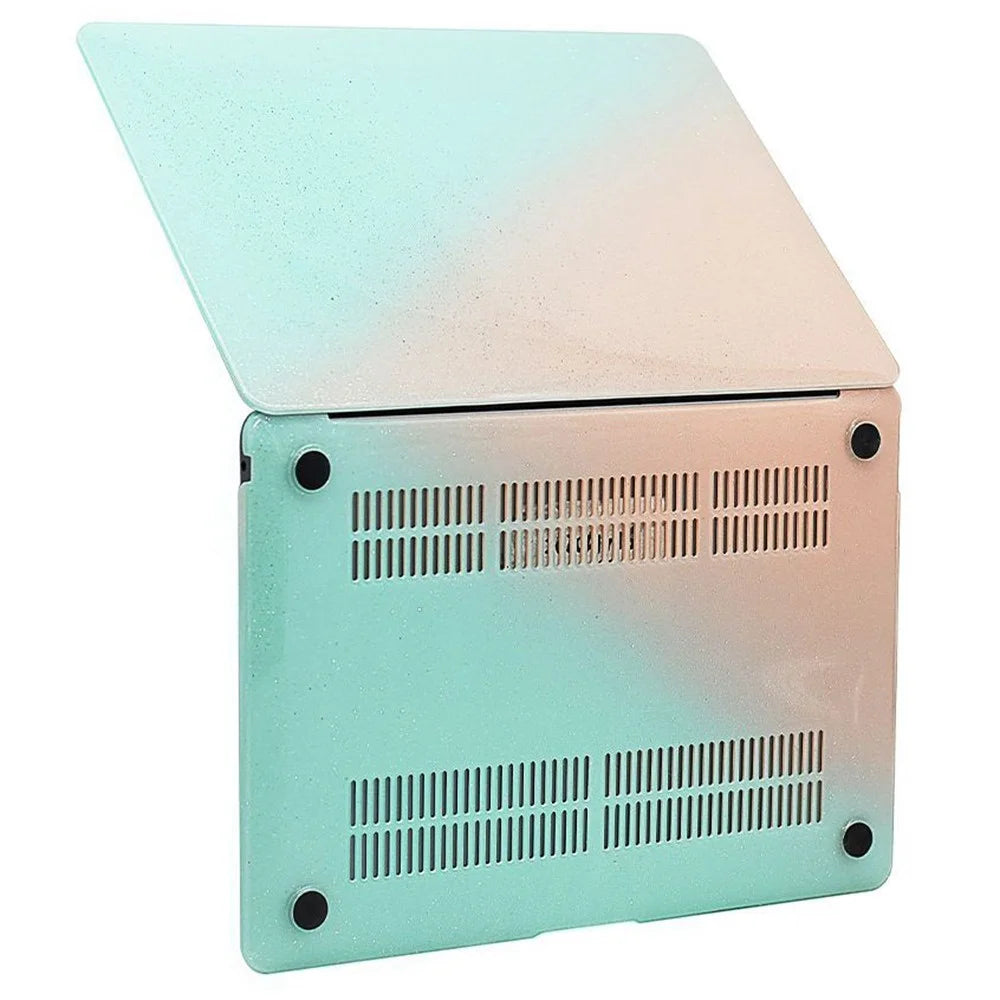 Case for MacBook Pro 14 inch (2026) A3427 A3426 / (2025) A3434 A3112 A3185 A3401 / (2024) A2918 A2992 / (2023) A2779 / (2022) / (2021) A2442 Scratch Resistant PC Front and Back Cover Gradient Color Laptops Hard Shell - 3