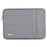 CANVASARTISAN L28-19 15-inch Laptop Carrying Bag Shockproof Protective Sleeve Business Style Notebook PC Pouch (Horizontal Type) - Grey - 1