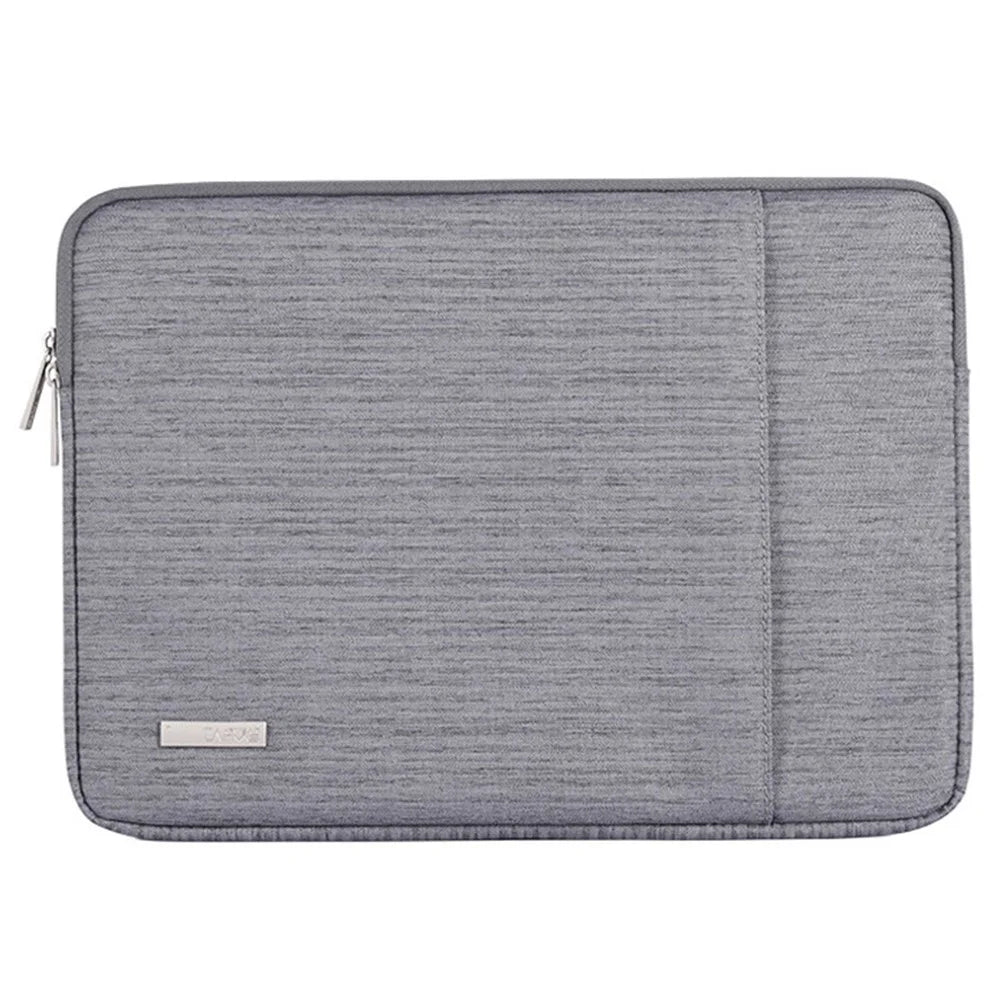CANVASARTISAN L28-19 12-inch Laptop Protective Sleeve Business Style Notebook Carrying Bag (Horizontal Type) - Grey - 1