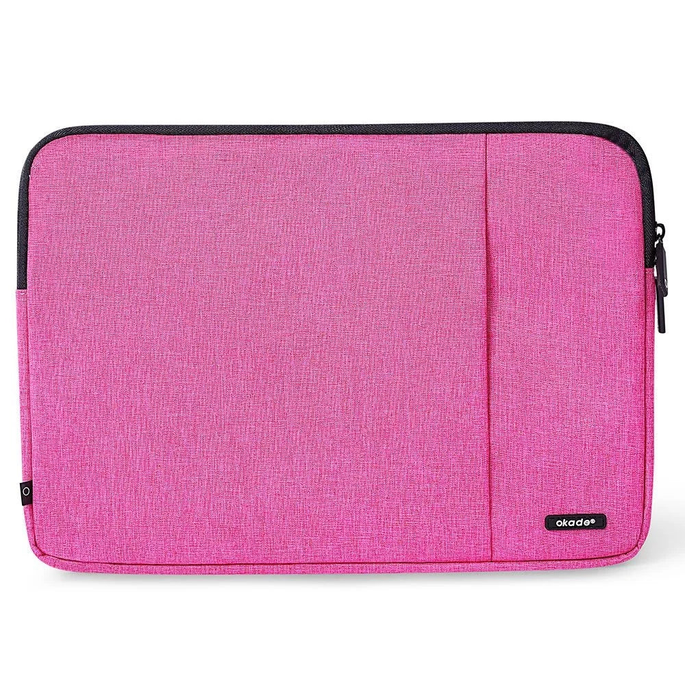 OKADE T40 11.6''-12'' Large Notebook Computer Case Bag Laptop Tablet Sleeve Portable Protection Cover - Rose - 1
