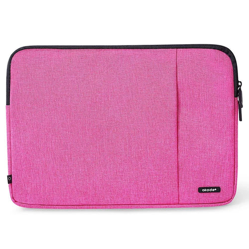 OKADE T40 11.6''-12'' Large Notebook Computer Case Bag Laptop Tablet Sleeve Portable Protection Cover - Rose - 1