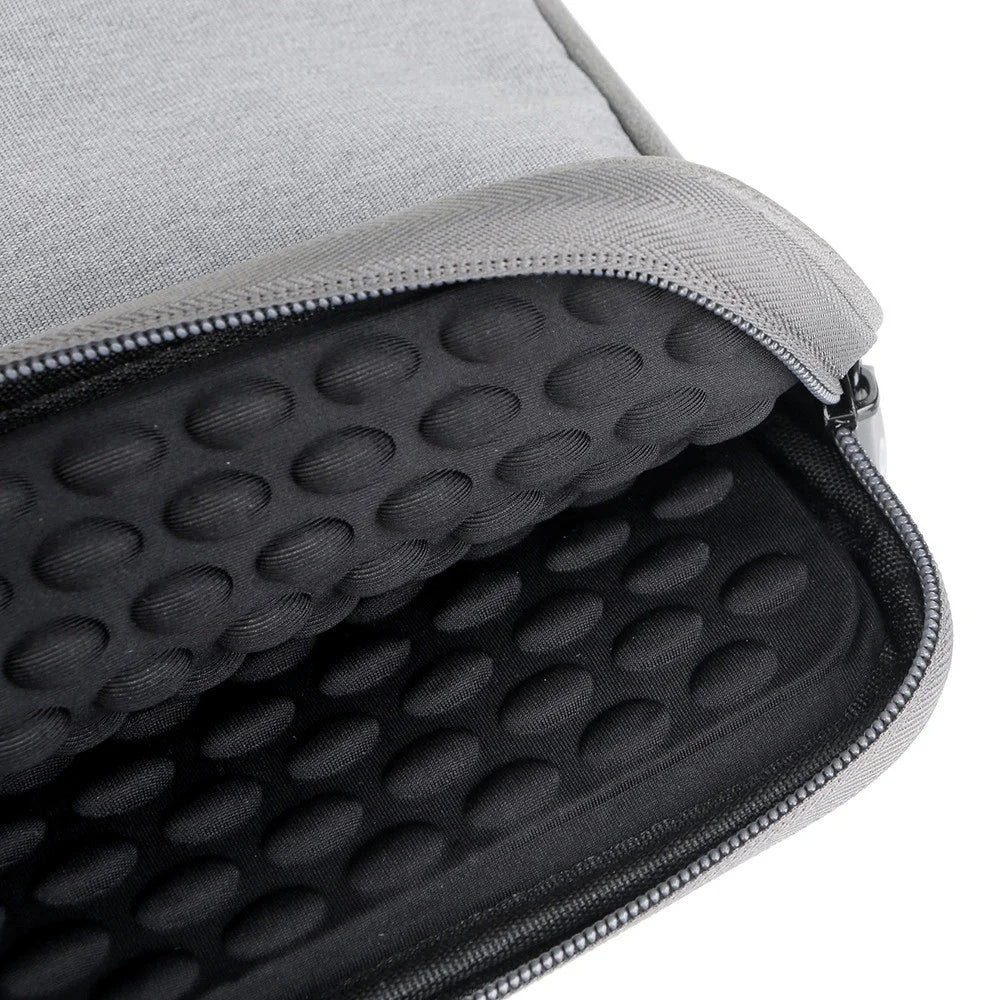 OKADE T61 Portable Storage Pouch for 14-14.6inch Laptop Bag Shockproof Air Cushion Lining Carrying Bag - Grey - 6