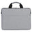 OKADE B022 15.6inch Notebook Soft Lining Protective Bag Anti-drop Laptop Handbag (with Shoulder Strap) - Grey - 2