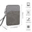 HAWEEL HWL7018 Zippered Carry Case for iPad 9.7-11 inch Scratch-Proof Tablets Sleeve Bag with Strap - Grey - 7