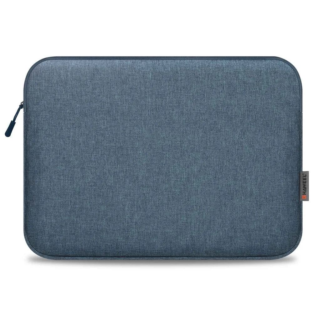 HAWEEL HWL7016 For Macbook Pro 15 inch (2016) / (2018-2019)  /  16 inch (2022) Shockproof Zippered Sleeve Bag Scratch Resistant Carry Case (40.5 x 29.5cm, 15-16.7 inch) - Blue - 1