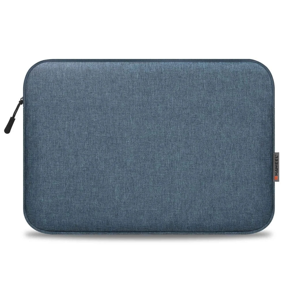 HAWEEL HWL7014 For MacBook 12-inch with Retina Display(2015) / MacBook Air 13 inch (2022) / (2020) / (2018) Anti-Scratch Carrying Case Protective Sleeve Bag (34 x 25cm, 12.5-13.5 inch) - Blue - 1