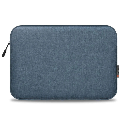 HAWEEL HWL7014 For MacBook 12-inch with Retina Display(2015) / MacBook Air 13 inch (2022) / (2020) / (2018) Anti-Scratch Carrying Case Protective Sleeve Bag (34 x 25cm, 12.5-13.5 inch) - Blue - 1