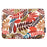 CANVASARTISAN 15-inch Laptop Portable Zipper Bag Colorful Leaves Print Anti-drop Notebook Protective Sleeve - H30-03 - 1