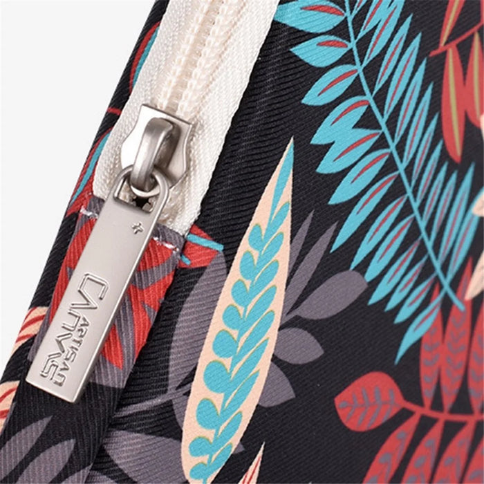 CANVASARTISAN 15-inch Laptop Portable Zipper Bag Colorful Leaves Print Anti-drop Notebook Protective Sleeve - H30-03 - 3