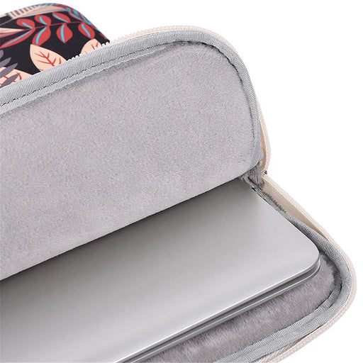 CANVASARTISAN 14-inch Notebook Protective Sleeve Colorful Leaves Print Laptop Portable Zipper Bag - H30-02 - 2