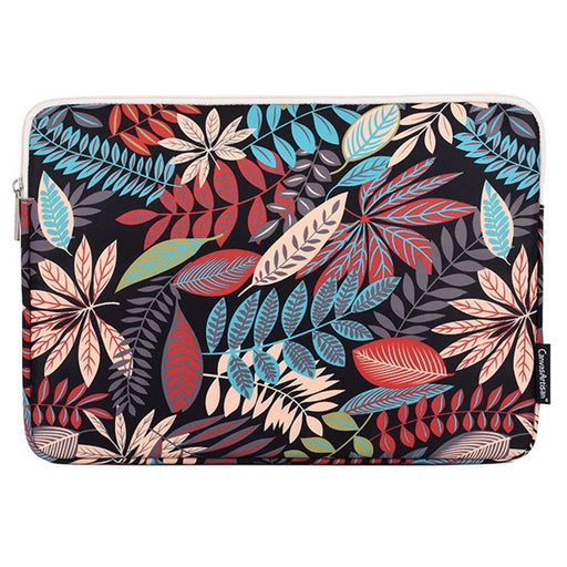 CANVASARTISAN 12-inch Laptop Shockproof Carrying Bag Colorful Leaves Print Notebook Protective Sleeve - H30-01 - 1