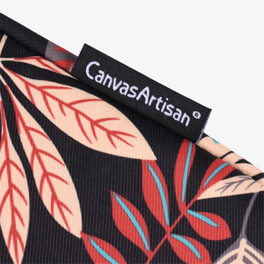 CANVASARTISAN 12-inch Laptop Shockproof Carrying Bag Colorful Leaves Print Notebook Protective Sleeve - H30-01 - 4