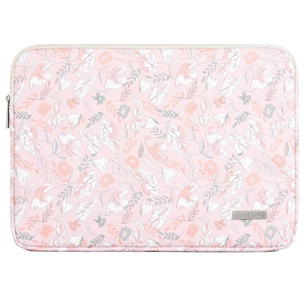 CANVASARTISAN G4-01 Pattern Printed Sleeve Bag for 12-inch Laptops Portable PU Leather Carry Case Shockproof Storage Bag - 1