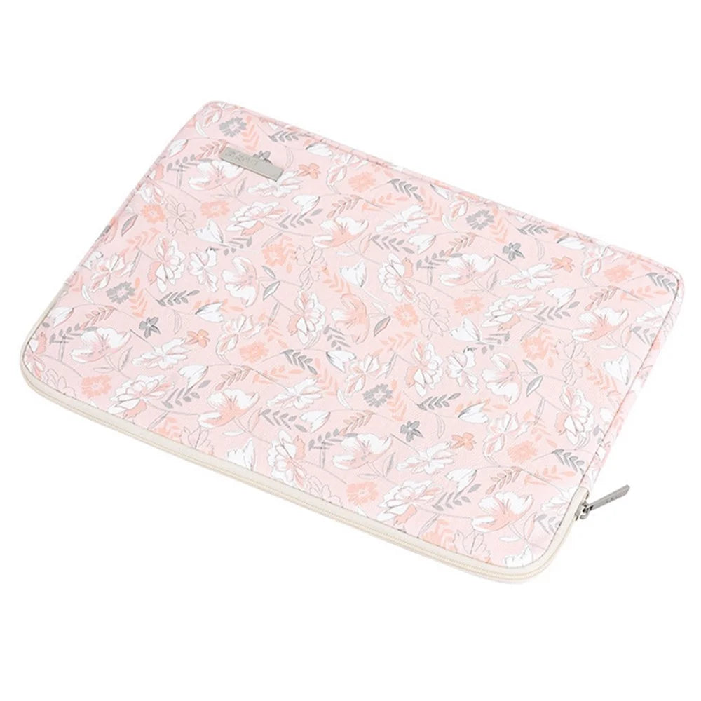 CANVASARTISAN G4-01 Pattern Printed Sleeve Bag for 12-inch Laptops Portable PU Leather Carry Case Shockproof Storage Bag - 5