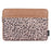 CANVASARTISAN G31-36 14-inch Notebook Splash Proof Protective Sleeve Leopard Print Laptop Portable Zipper Bag - Khaki - 1