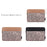 CANVASARTISAN G31-36 15-inch Laptop Shockproof Zipper Bag Leopard Print PU Leather Notebook Protective Sleeve - Khaki - 7