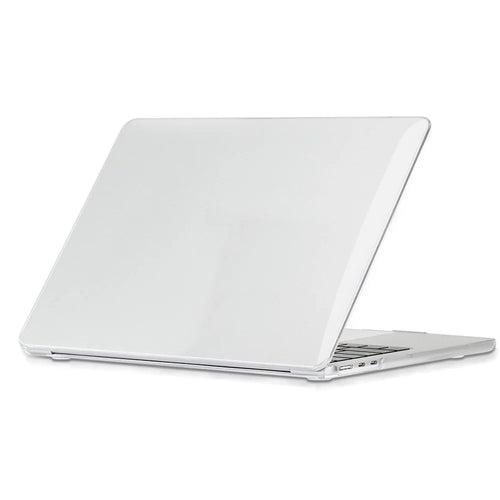 ENKAY HAT PRINCE for MacBook Air 13 inch (2026) A3449 / (2025) A3240 / (2024) A3113 / (2022) A2681 Crystal PC Front and Back Protective Cover Shell - Transparent - 1