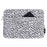 CANVASARTISAN H36-11 13-inch Laptop Zipper Pouch Black Spotted Notebook Protective Sleeve Carrying Bag - 2