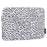 CANVASARTISAN H36-11 13-inch Laptop Zipper Pouch Black Spotted Notebook Protective Sleeve Carrying Bag - 3