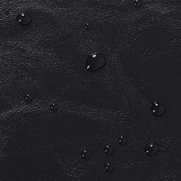 CANVASARTISAN  L38-T0311 PU Leather Sleeve Bag for 15 inch Portable Carrying Case with Small Bag Laptops Shockproof Protector - Black - 6