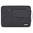 CANVASARTISAN L2-08 14-inch Laptop Tote Pouch Waterproof Notebook Zipper Sleeve Bag (with Handle) - Black - 1