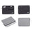 CANVASARTISAN L2-08 13-inch Notebook Carrying Bag Shockproof Waterproof Laptop Zipper Sleeve Bag (No Handle) - Grey - 7