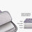CANVASARTISAN H26-01 12-inch Laptop Geometric Print Soft Lining Carrying Bag Notebook Protective Sleeve - 4