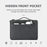 VALUEWIN VL027 14.2'' Notebook Computer Bag Soft Lining Water-repellent Laptop Sleeve Protection Case - 3