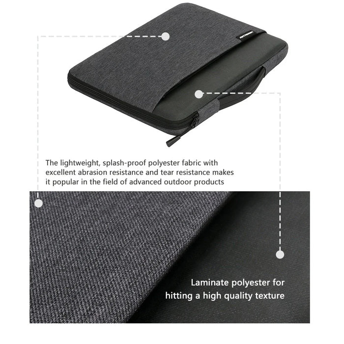 VALUEWIN VL027 14.2'' Notebook Computer Bag Soft Lining Water-repellent Laptop Sleeve Protection Case - 4