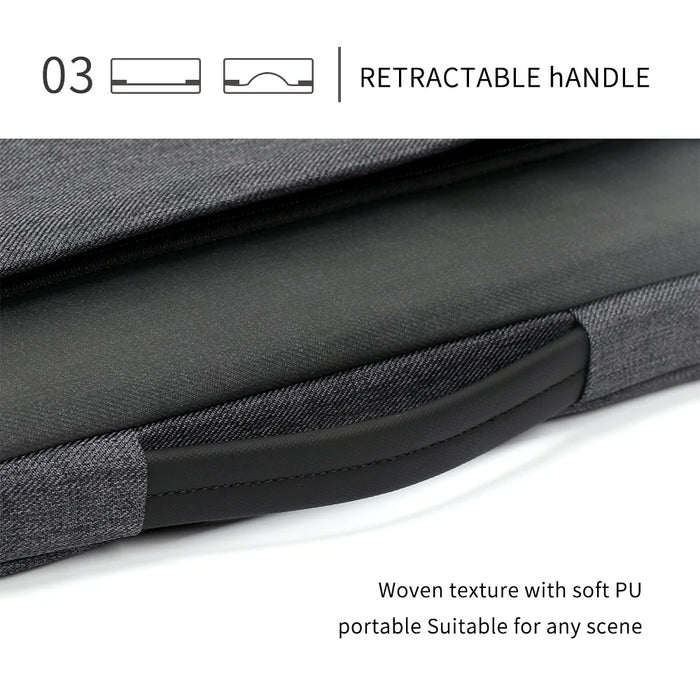 VALUEWIN VL027 14.2'' Notebook Computer Bag Soft Lining Water-repellent Laptop Sleeve Protection Case - 7