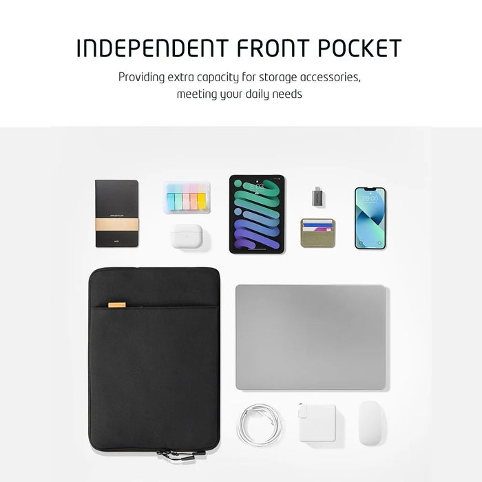 VALUEWIN VL025 13 Inch Multifunction Notebook Computer Slim Sleeve Case Laptop Carrying Bag for MacBook - Black - 3