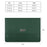 11-12 Inch Laptop Storage Bag for MacBook Anti-scratch PU Leather Notebook Computer Sleeve Mouse Pad - Pink - 7