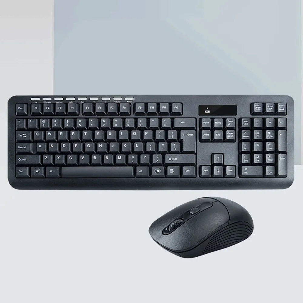 2.4G Bluetooth-compatible 113-Key Wireless Keyboard Home Office Mute Mouse for Laptop and Computer - 3
