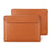 SS07 Laptop Sleeve for 13 inch Notebook, Cowhide Leather Waterproof Cover Horizontal Style Notebook Computer Case - Brown - 1