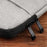 12.9 Inch Large Notebook Computer Case Bag Laptop Tablet Sleeve Portable Protection Cover for iPad 12.9 inch - Light Grey - 5