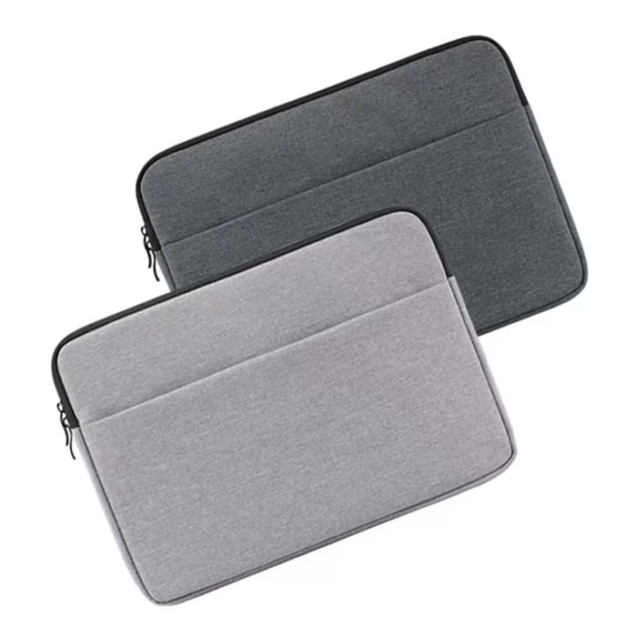 12.9 Inch Large Notebook Computer Case Bag Laptop Tablet Sleeve Portable Protection Cover for iPad 12.9 inch - Light Grey - 7