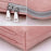 J.QMEI 933# 15.6 inch Notebook Computer PU Leather Laptop Handbag Zipper Shoulder Bag + Small Bag, Upgrade Version - Pink - 4