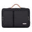 CANVASARTISAN K28-22 Splashproof Sleeve Bag for 13 inch Laptops Portable Slim Case with 2 Pouches / Handle Strap Notebook Anti-Scratch Carry Case - Black - 1