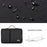 CANVASARTISAN K28-22 Splashproof Sleeve Bag for 13 inch Laptops Portable Slim Case with 2 Pouches / Handle Strap Notebook Anti-Scratch Carry Case - Black - 4
