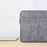 CANVASARTISAN  L38-06 Portable Carrying Case for 14 inch Notebook PU Leather Sleeve Bag Anti-Drop Laptop Slim Bag - Grey - 4