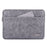 CANVASARTISAN L38-T06 11-Inch Laptop Bag PU Leather Notebook Computer Protective Case Slim Laptop Sleeve - Grey - 1