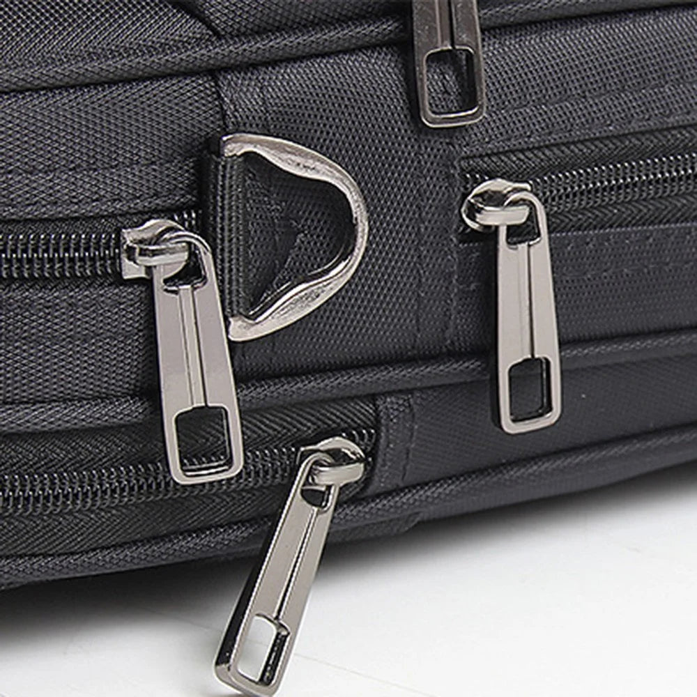 YAJIE 6606 Large Laptops Carrying Bag Tote Business Briefcase 15.6'' Notebook Computer Handbag Messenger Shoulder Bag - 2