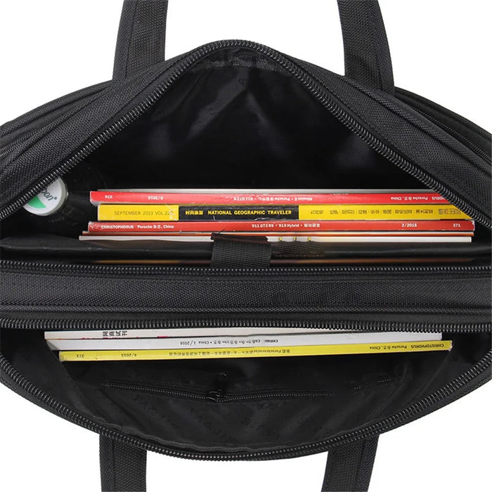 YAJIE 6106 15.6-Inch Laptop Storage Bag Multifunction Office Messenger Bag Shoulder Bag Large Notebook Computer Bag - 3