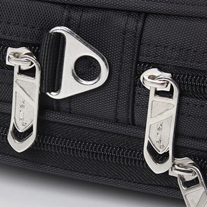 YAJIE 318 Waterproof 15.6'' Notebook Computer Tote Handbag Messenger Shoulder Crossbody Bag Laptop Business Briefcase for Men and Women - 3