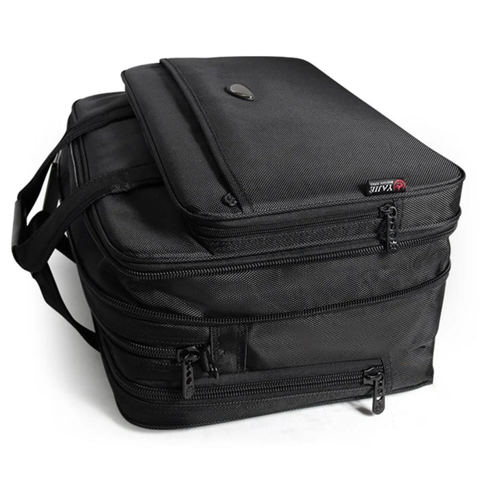 YAJIE 6601 17-inch Laptop Carrying Bag Tote Business Briefcase Notebook Computer Handbag with Shoulder Strap - 2