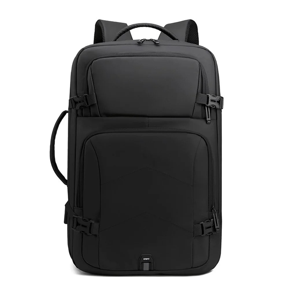 SJ0151 Large Laptop Storage Backpack Shoulders Bag Waterproof Travel Handbag Notebook Computer Carrying Bag Business Backpack - 1