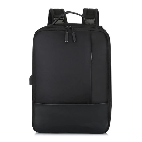 SJ0100 Multifunction Laptop Shoulders Backpack USB Port Outside Travel Handbag Notebook Computer Shoulder Bag Business Briefcase Hand Bag - 1