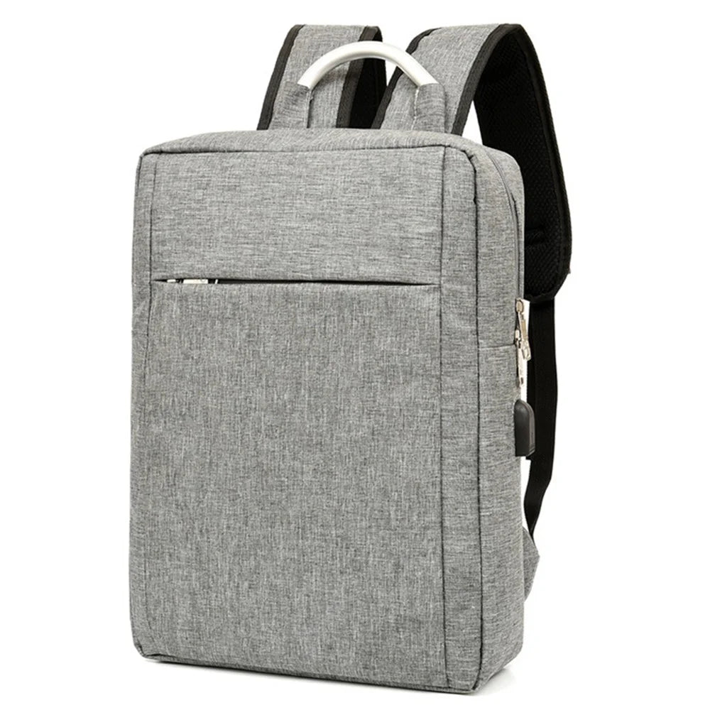 SJ0048 Large Backpack Water Repellent Laptop Backpack Travel Rucksack with External USB Charging Port - 1